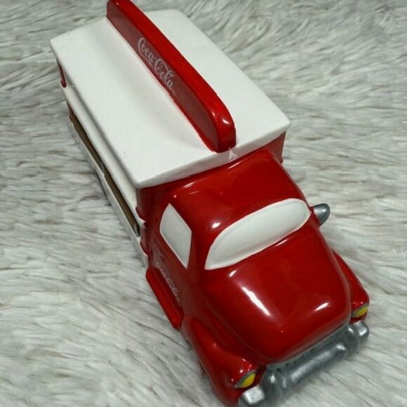 Vintage Coca-Cola Ceramic Department 56 Red White Bottle Case Delivery Truck - Picture 6 of 10